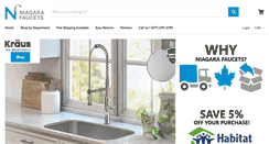 Desktop Screenshot of niagarafaucets.com